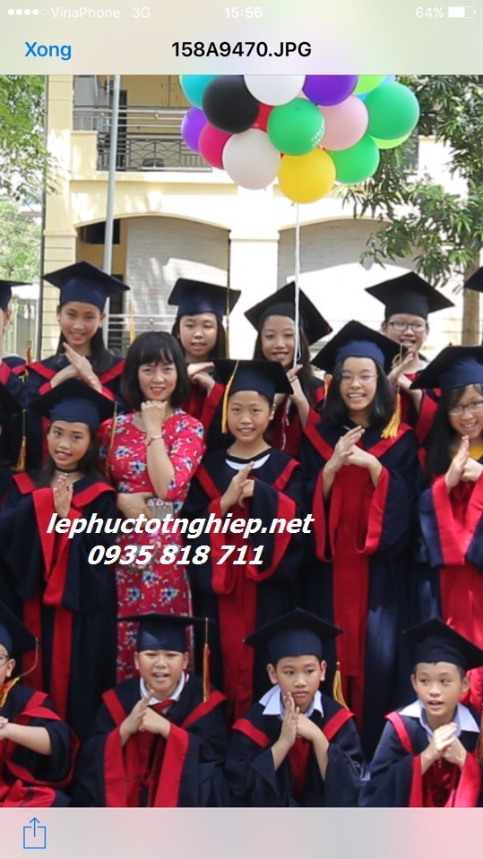 Xưởng may lễ phục tốt nghiệp Tam Kỳ Quảng Nam